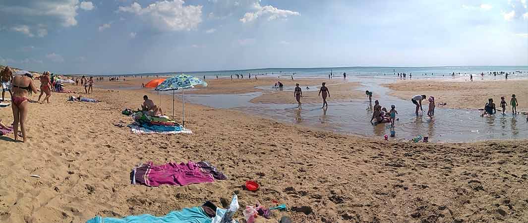 Longeville et la plage des Conches